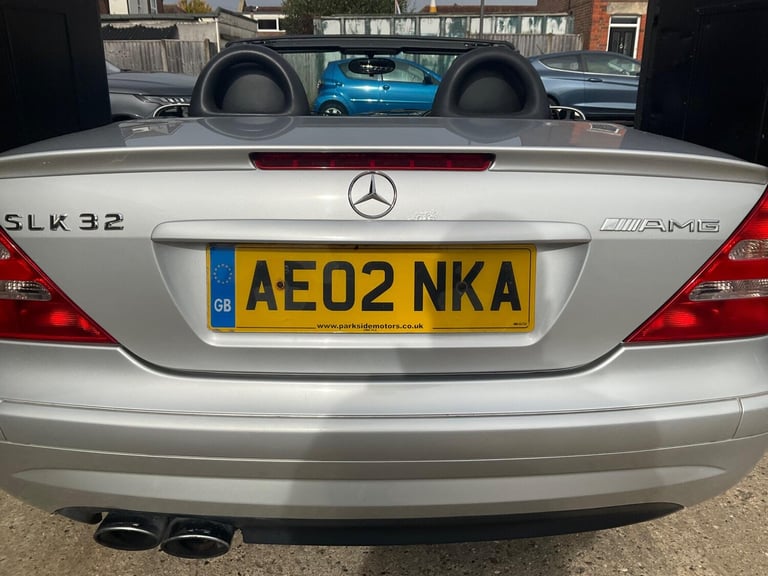 2002 Mercedes-Benz SLK 3.2 SLK32 AMG 2dr CONVERTIBLE Petrol Automatic