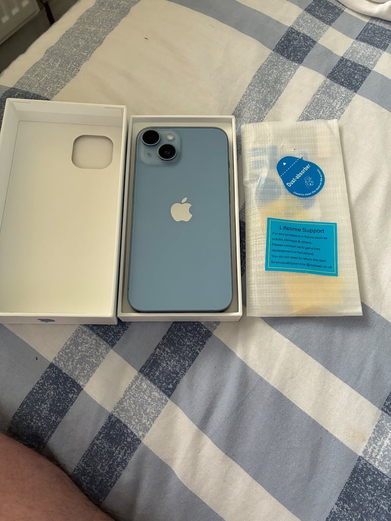 image for iPhone 14 in blue 128gb 