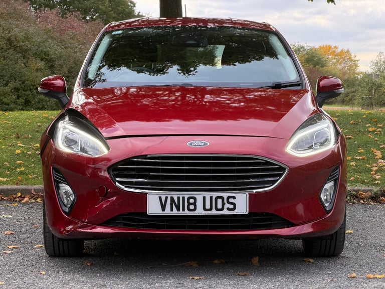 2018 FORD FIESTA TITANIUM 1.0 ECOBOOST 5 DOOR  CARPLAY HEATED SEATS/S WHEEL CAMERA SALVAGE CAT N