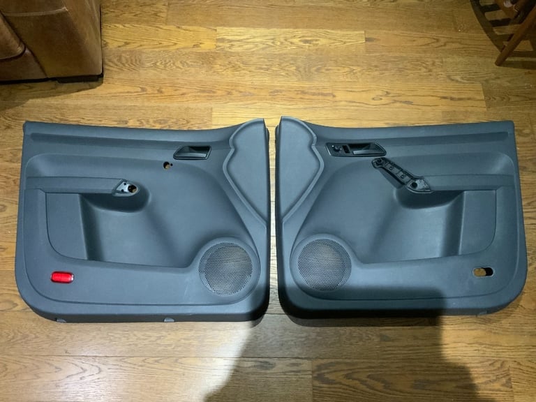 VW Caddy 2012 MK3 door cards (pair) for electric windows.