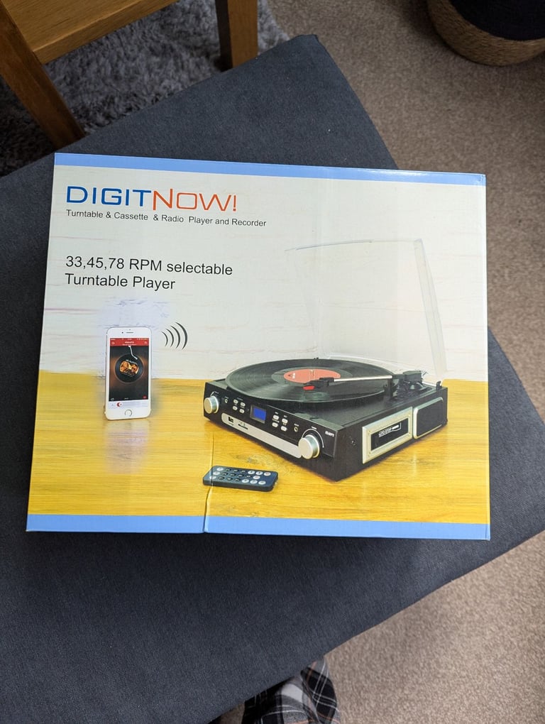 Audiosonic Record Player/Cassette/Usb M32 Black