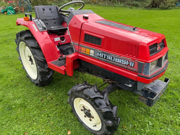 MITSUBISHI MT20 4WD Compact Tractor & Rotavator, flail available ** VIDEO ** ** 1026 Hours ** 20HP