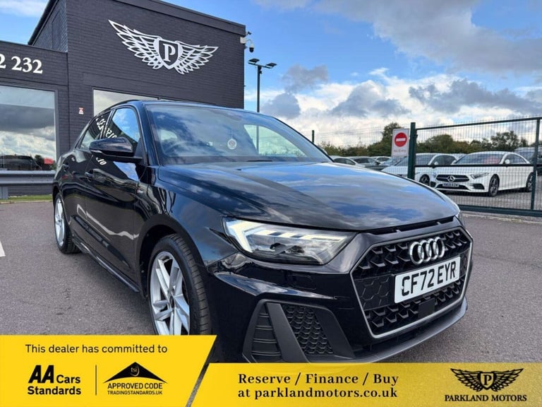 2023 Audi A1 1.0 TFSI 30 S line Sportback 5dr Petrol Manual Euro 6 (s/s) (110 ps) Hatchback Petro...