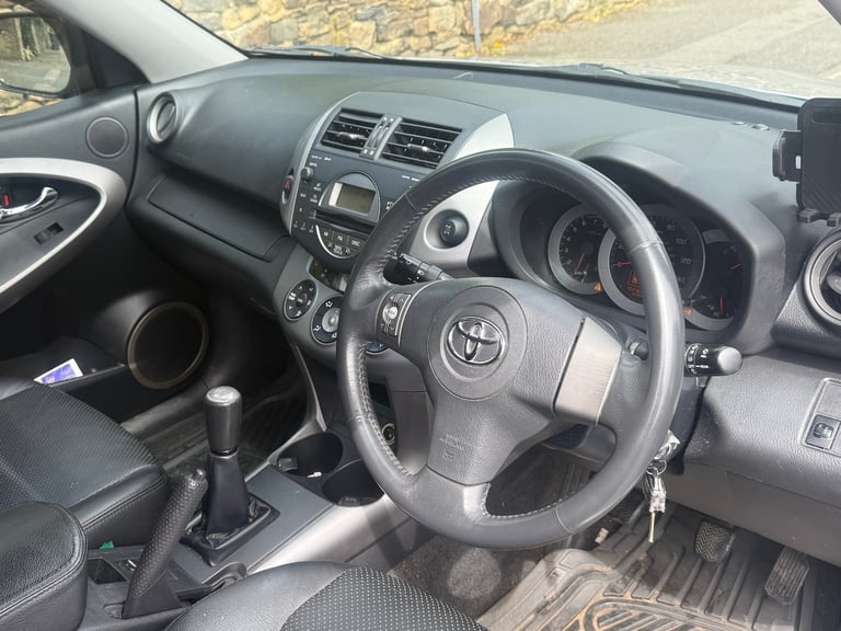 2007 TOYOTA RAV-4 2.0 XTR VVT-I PETROL MANUAL 5 DOORS SILVER