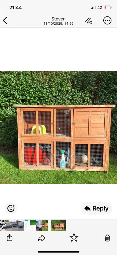 For sale - Rabbit Hutch