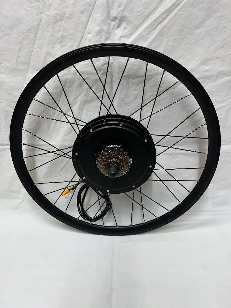 700C 1500W 48V Ebike Conversion Kit Rear Wheel LCD Display 35mph NEW