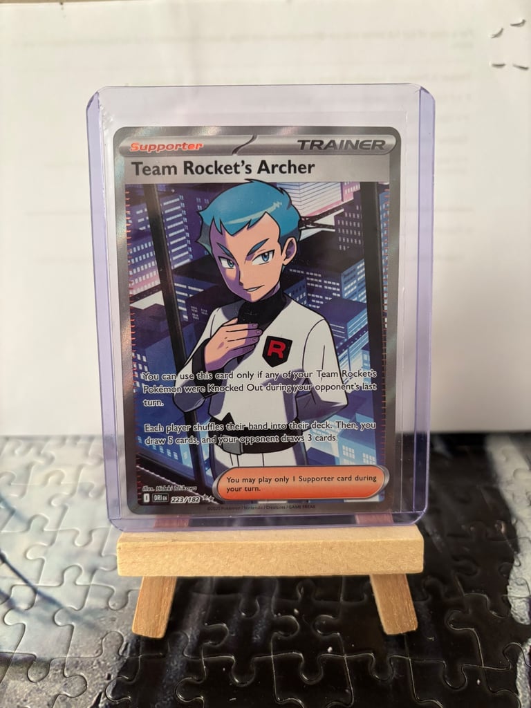 image for Team rocket archer 223/182 destined rival - full art