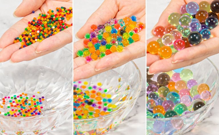image for WATER BEADS ORBEEZ CLEAR VASE DECOR WEDDING EXPANDING BALLS1kg100000 XMAS 
