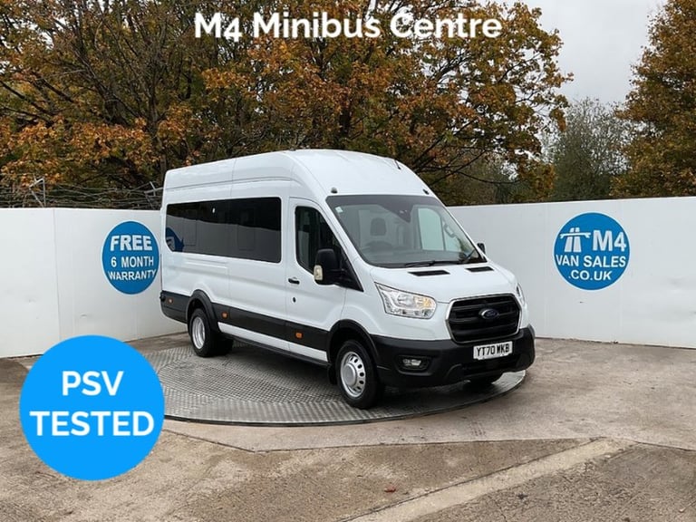 image for 2020 Ford Transit 460 EcoBlue Leader 17 Seat Minibus Minibus Diesel Manual