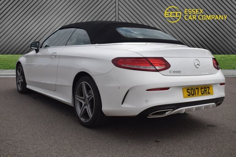 2017 Mercedes-Benz C Class 2.0 C200 AMG Line Cabriolet 2dr Petrol G-Tronic+ Euro 6 (s/s) (184 ps)...