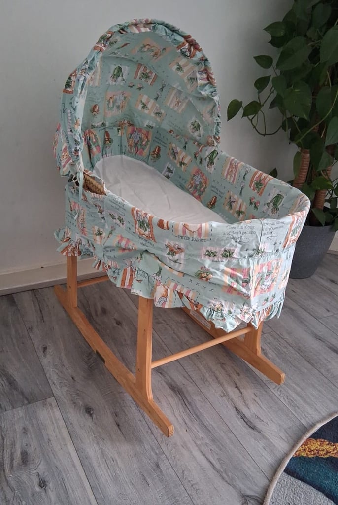 Moses basket swing