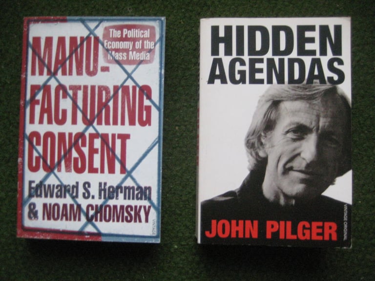 image for Manufacturing Consent & Hidden Agendas: 2 Views of  How World News Is Misrepresented for £2.00 Each