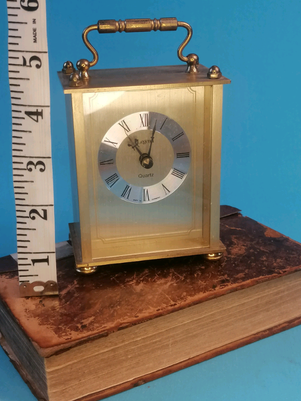 image for 5,5inch Vintage style desk clock. Working perfect.. 