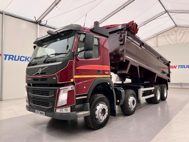 Volvo FM 410 8x4 Day Cab Steel Tipper