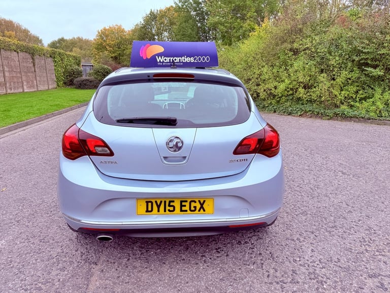 2015 15 VAUXHALL ASTRA 2.0 CDTI SRI ECOFLEX 6 SPEED MANUAL £35 TAX AMAZING CAR
