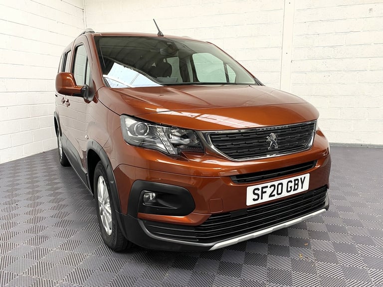 2020 20 Peugeot Rifter Allure 1.5 HDi 3 x SEAT WHEELCHAIR ACCESSIBLE VEHICLE WAV