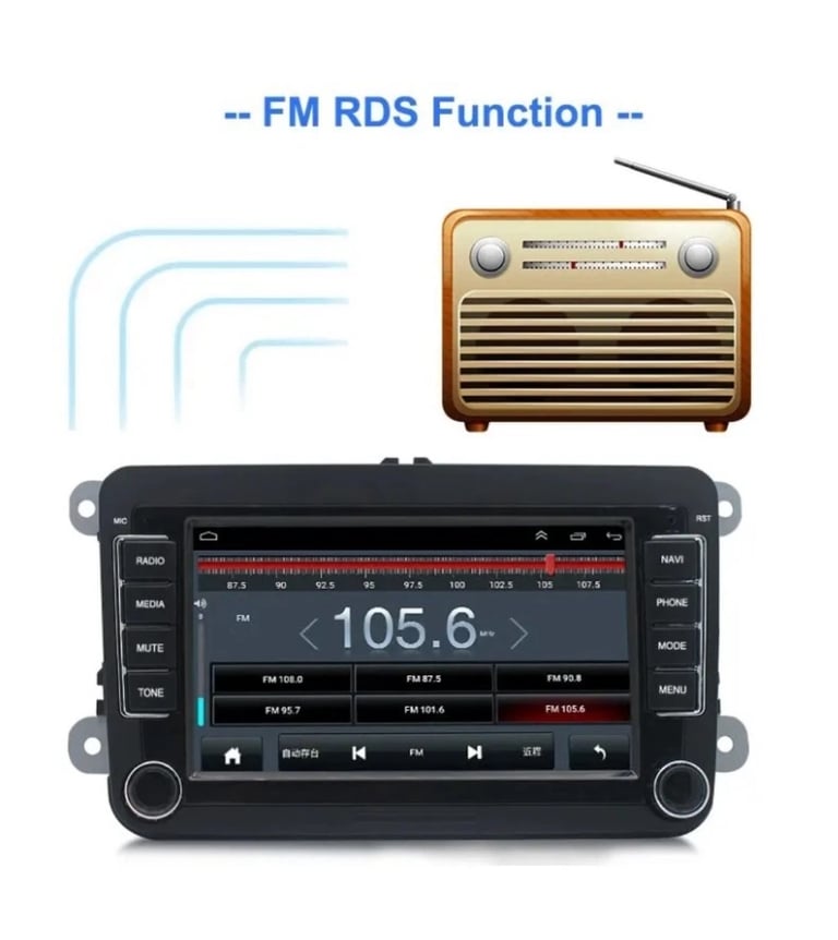 Car Radio Android For Vw Volkswagen / Skoda / Seat Car Stereo Entertainment Syst