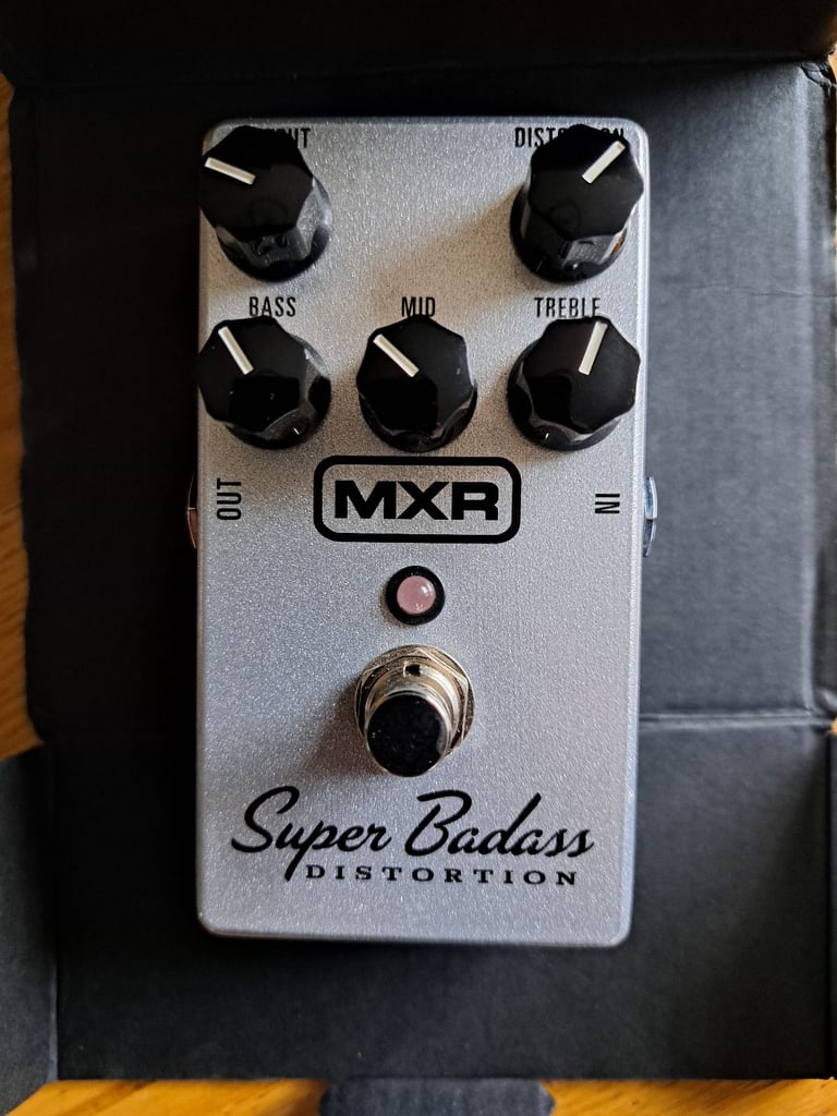 MXR Super Badass Distortion Pedal.