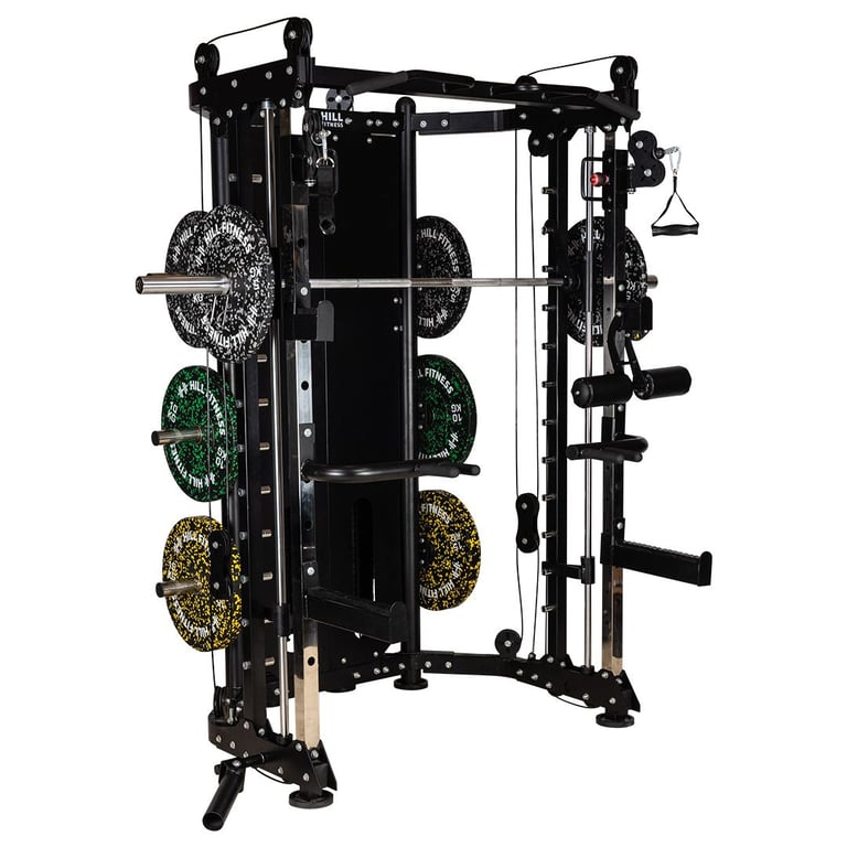 Infinity Multi Gym - (Cable Crossover Machine Smith Squat Rack Weights Multigym)