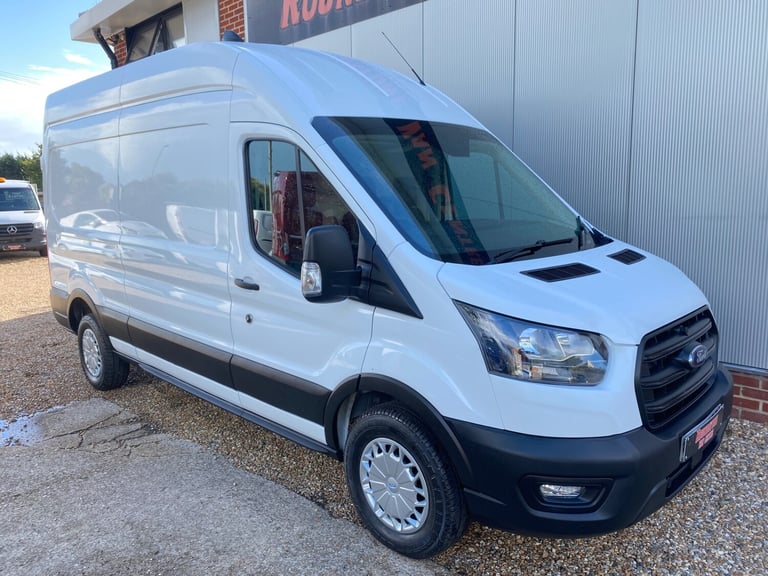 2022 Ford Transit  £  67  A WEEK -  2022  FORD TRANSIT 350 L3H3 LWB VAN AIR CON EURO 6 PANEL VAN ...