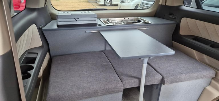 Toyota Alphard 4 Berth Campervan with Rear Conversion and Pop Top Roof