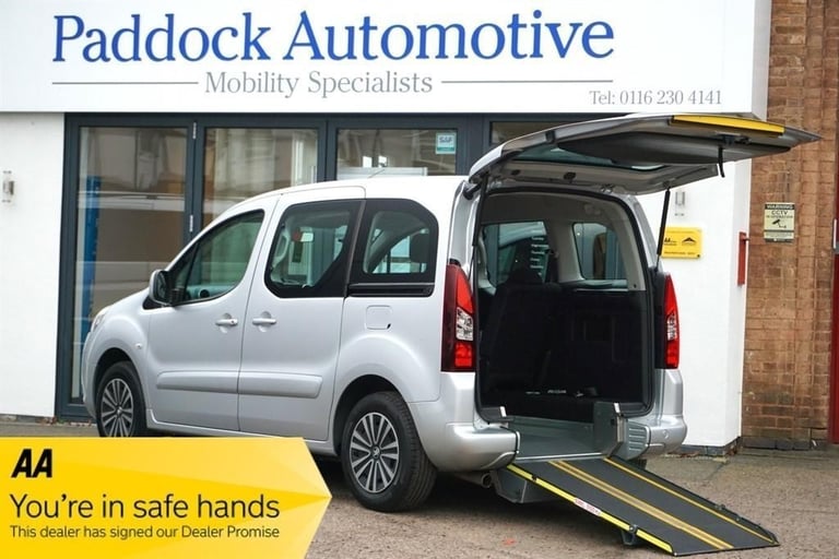 Peugeot Partner E-HDI TEPEE S Disabled Wheelchair Passenger Upfront WAV