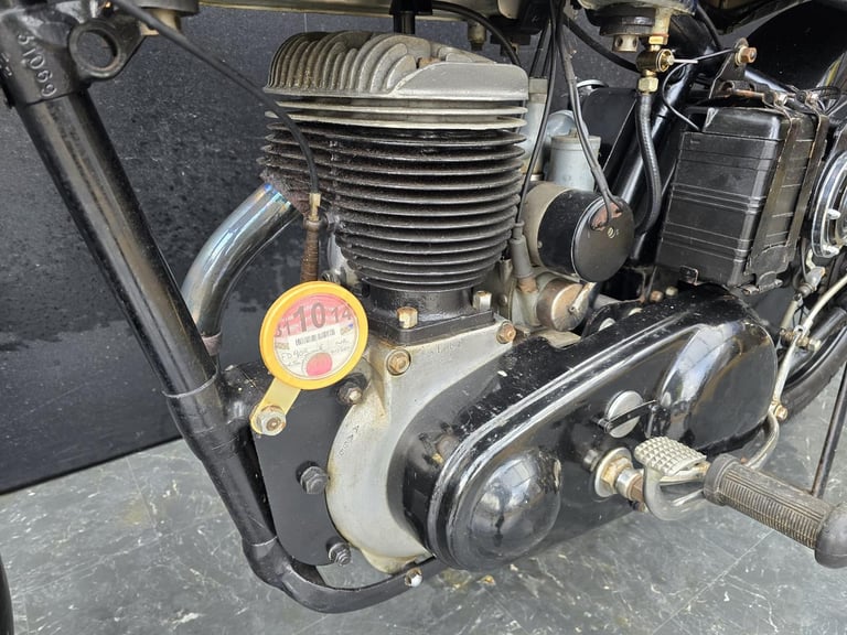 NORTON 500 16H 1950 RARE CLASSIC BIKE HPI CLEAR