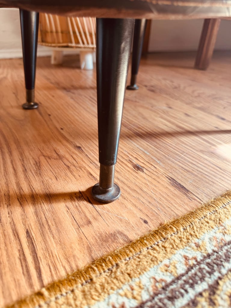 Mid century footstool 