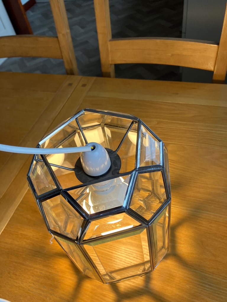 GLASS LAMPSHADE