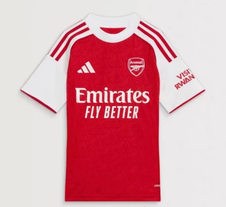 Arsenal 25/26 Home Junior Kids Children’s Shirt Short Set Kit 