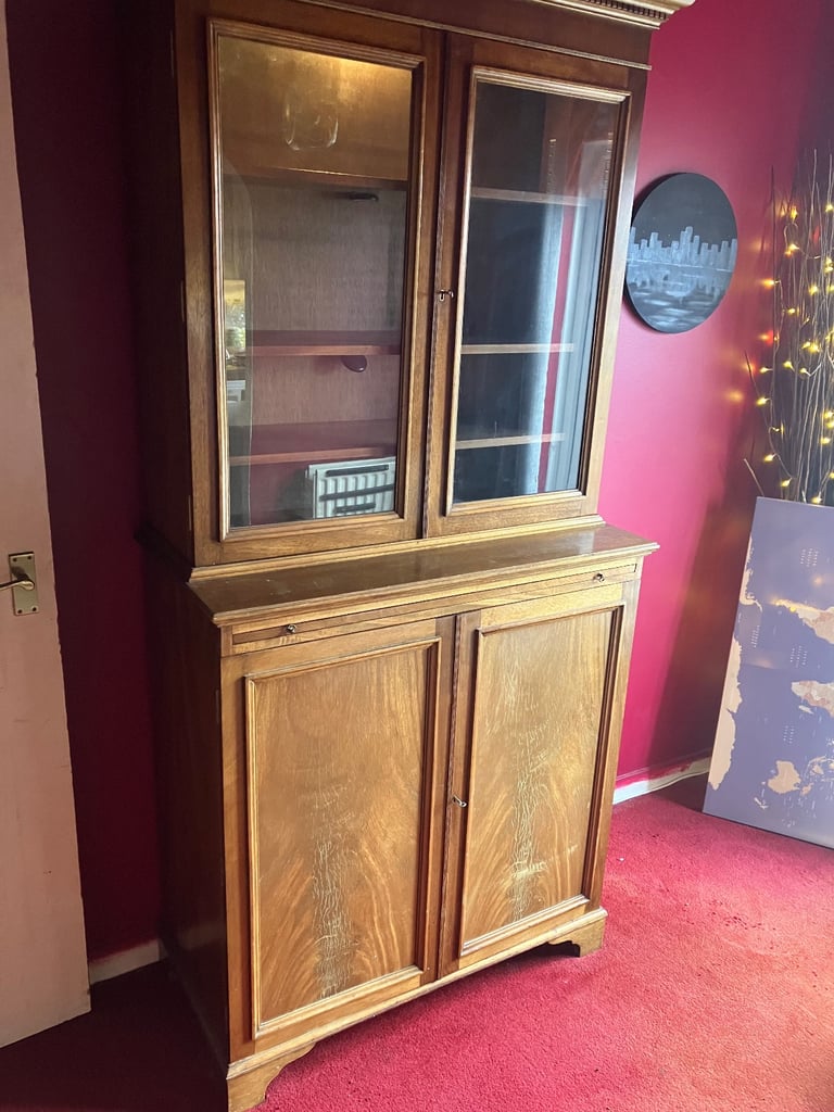 image for Bespoke mahogany drinks cabinet/ cocktail bar
