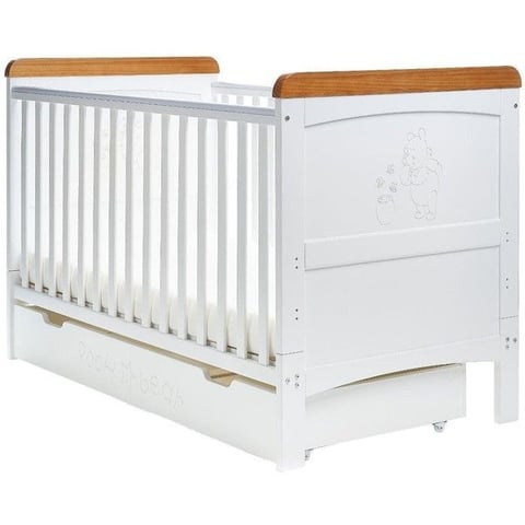 Obaby winnie the pooh cot bed best sale