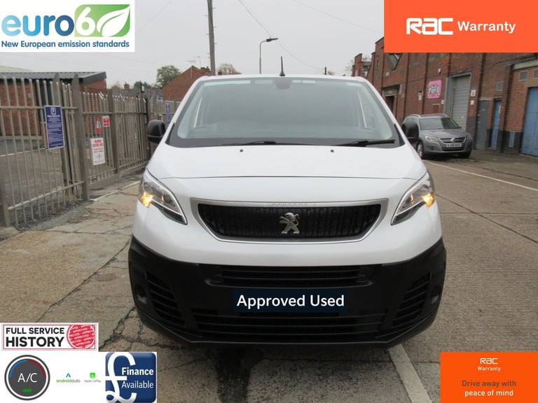 2019 Peugeot Expert 1000 1.5 BlueHDi 100 Professional Van PANEL VAN Diesel Manual