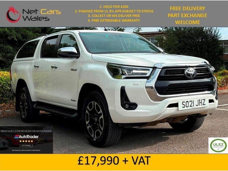 2021 Toyota Hilux Invincible D/Cab Pick Up 2.4 D-4D PICK UP Diesel Manual