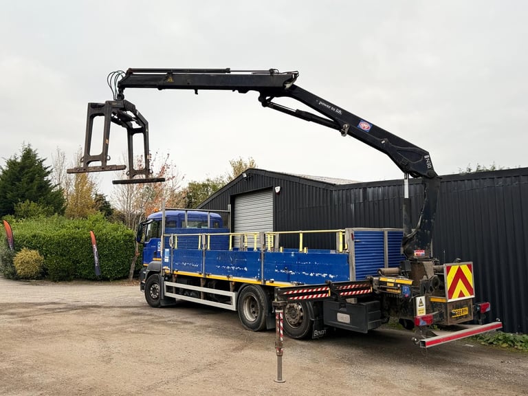 MAN ERF TG-M TGM 126.360 Dropside Brick Grab Lorry – 2016 (66)