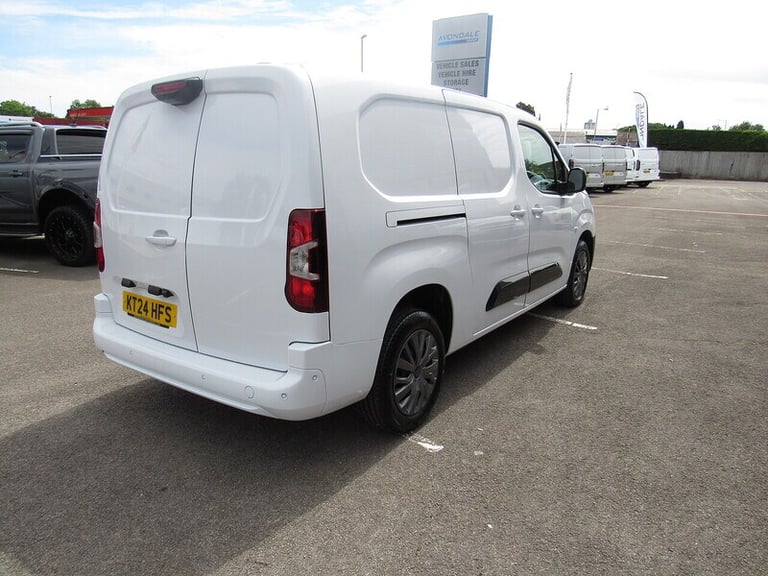 2024 Peugeot Partner BlueHDi 950 Asphalt LWB L2 EURO 6 NEW SHAPE VAN 1.5 6dr Panel Van Manual Di ...