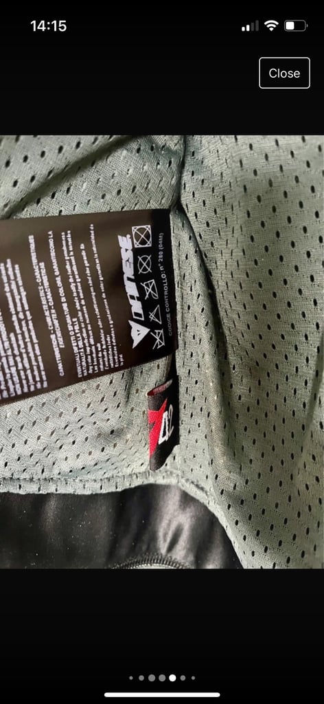 Ladies Dainese Motorcycle Jacket