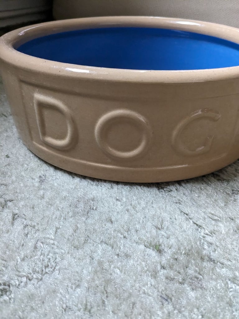 image for Large dog bowls x2