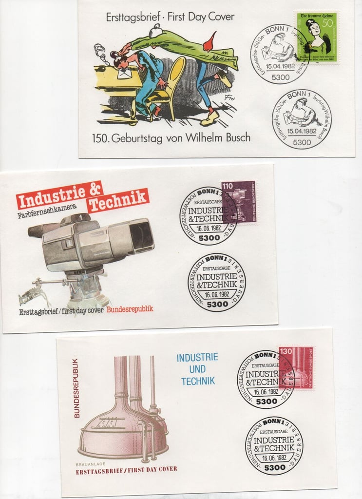 301 Germany first day covers