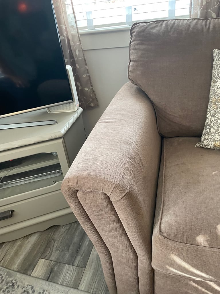 Leather Sofa and 2 Chairs