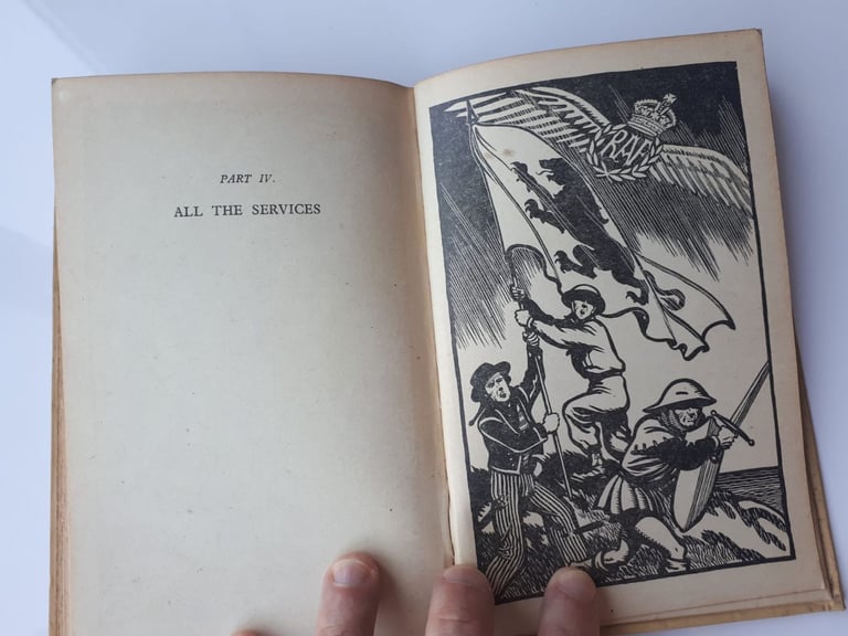 Verse of valour: an anthology of shorter war poems of Sea Land Air poetry War WWI & II, bravery