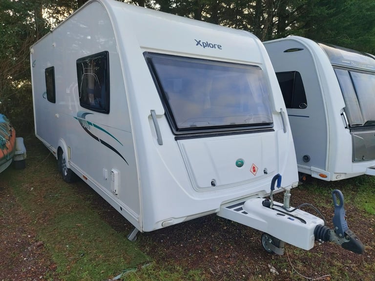 2014 Elddis Xplore 530 4 Berth End Washroom Caravan