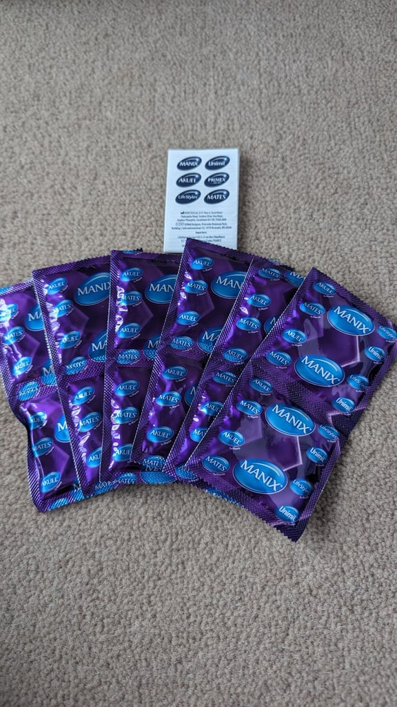 48 x MATES 'KING SIZE' condoms available - expiry December 2026