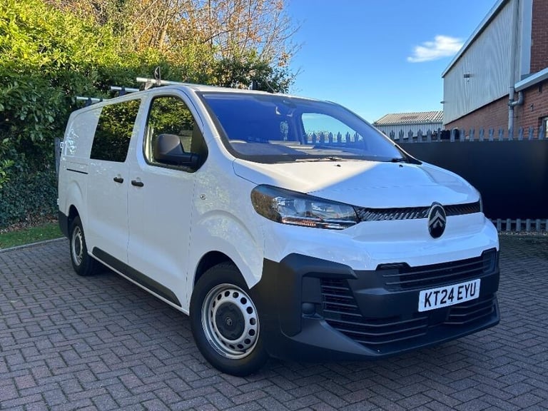 2024 Citroen Dispatch 2.0 Bluehdi Enterprise Xl Crew Van Double Cab 6dr Diesel Manual Lwb Euro 6 ...