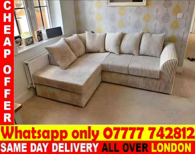 L Shape sofa 3 seater and 2 seater (TBL