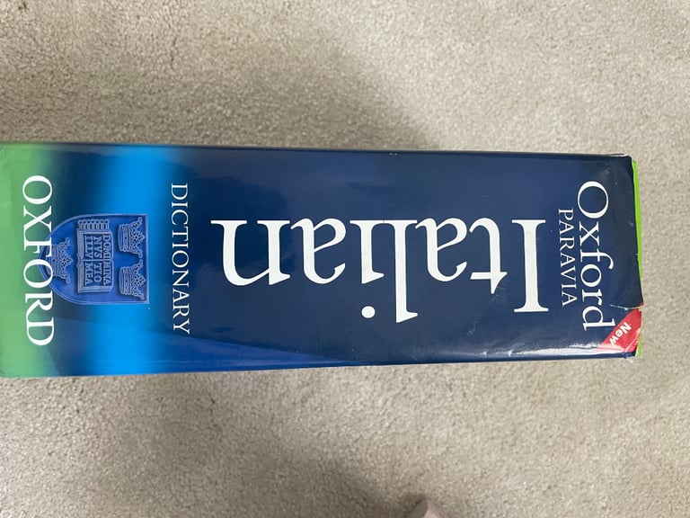 Oxford-Paravia Italian Dictionary - Hardcover, used in VGC