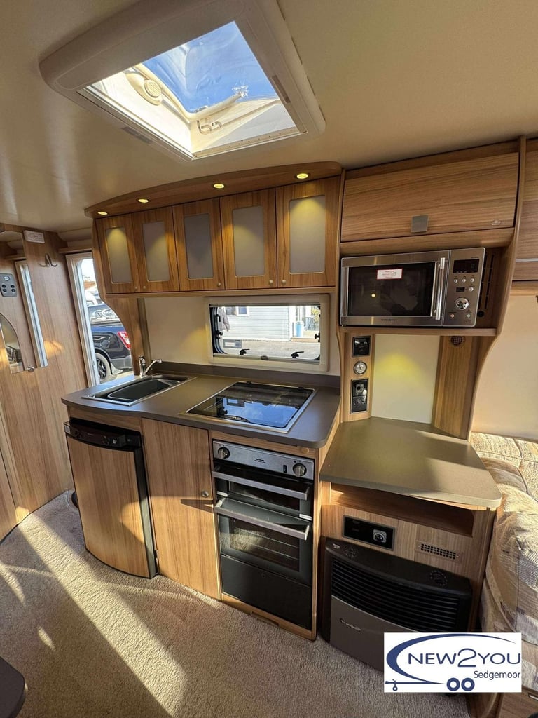 2012 Bailey Pegasus Milan 4 Berth 'U' Shaped Lounge Caravan - STOCK S086