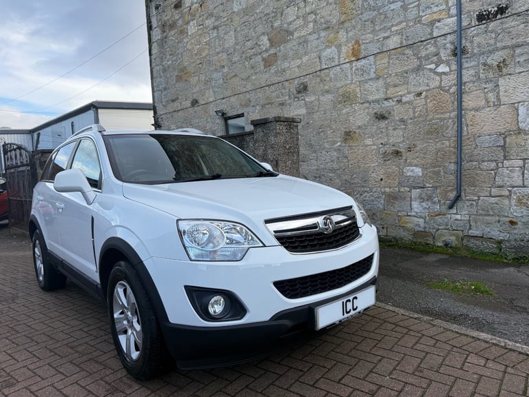 65 VAUXHALL ANTARA 2.2 CDTI 5DR WHITE 1 OWNER LOW MILEAGE BODYKIT HEATED LEATHER