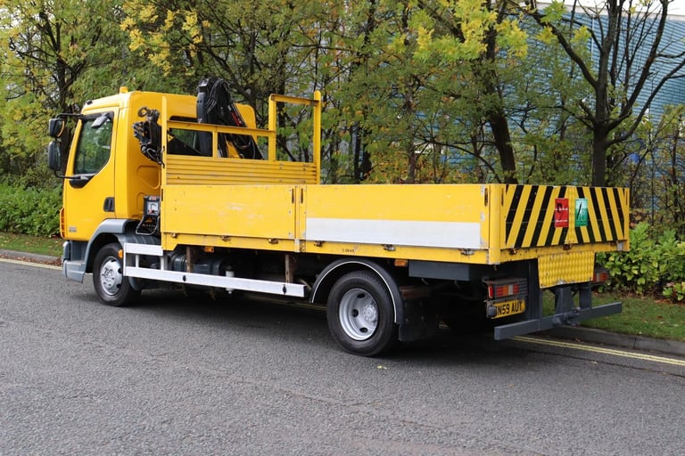 DAF LF45 160 4X2 HIAB XS 055 CRANE DROPSIDE (2009)