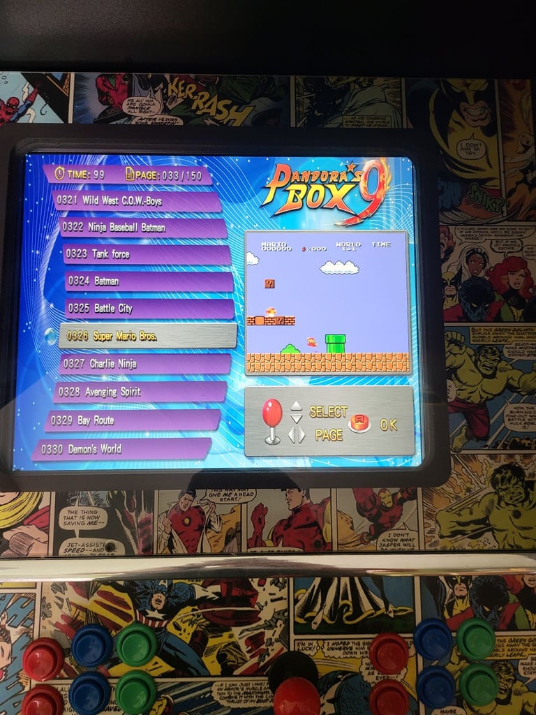  ARCADE MACHINE REDUCED